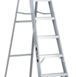 Louisville LP-708 Step Ladder, Type 2 Duty Rating, Aluminum