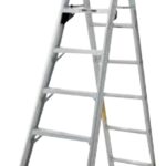 Louisville LP-711 Combination Ladder, 225 lb, Type 2 Duty Rating, Aluminum