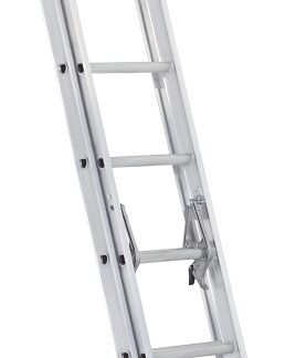 Louisville LP-1016 Extension Ladder, 200 lb, Aluminum