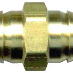 Fairview 129-6 Splicer, 3/8 in, Barb, CA360 Brass Sells in Quantity of 10