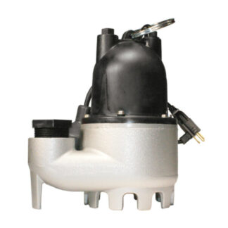 Burcam 300608Z 18ft Max Head 1-1/2" Outlet 0.33 hp Iron Sump Pump