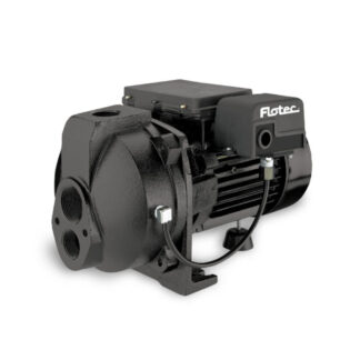 Flotec FP4210 1 hp Cast Iron Convertible Deep Well Jet Pump - Black