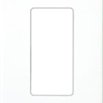 Eaton Cooper Wiring PJS PJS26W Wallplate, 4-7/8 in L, 3-1/8 in W, 1 -Gang, Polycarbonate, White, High-Gloss