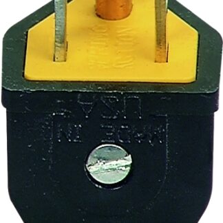 Eaton Wiring Devices SA399 Electrical Plug, 2 -Pole, 15 A, 125 V, NEMA: NEMA 5-15, Black