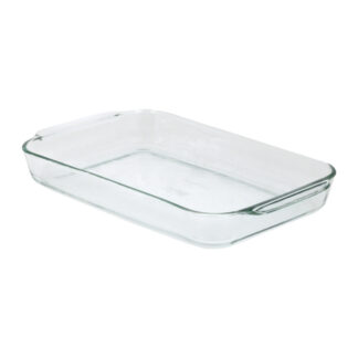 Pyrex® 6001040 4.5L Glass Baking Dish - Red