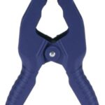IRWIN 58200 Spring Clamp, 2 in Clamping, Resin, Blue/Yellow
