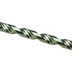 IRWIN 326007 Rotary Hammer Drill Bit, 1/4 in Dia, 12 in OAL, 2-Flute, Straight Shank