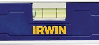 IRWIN 1794155 Torpedo Level, 9 in L, 3 -Vial, Magnetic, Aluminum
