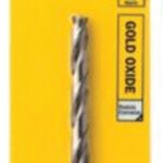IRWIN 73308 Jobber Drill Bit, 1/8 in Dia, 2-3/4 in OAL, Spiral Flute, 1/8 in Dia Shank, 3-Flat Shank