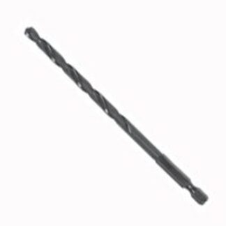 IRWIN 4935638 Jobber Drill Bit, 5/32 in Dia, 3-15/16 in OAL, Spiral Flute, 1/4 in Dia Shank, Hex Shank