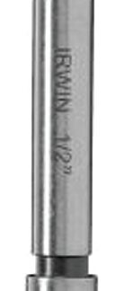 IRWIN 1966898/42912 Forstner Bit, 3/4 in Dia, 3-1/2 in OAL, 1-Flute, 3/8 in Dia Shank, Reduced Shank