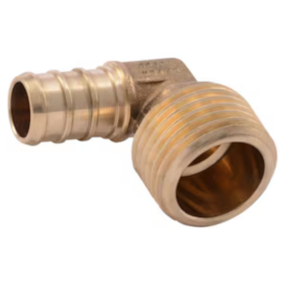 Bow 511246 3/4" Barb x 1/2" Barb Pex 90° Elbow