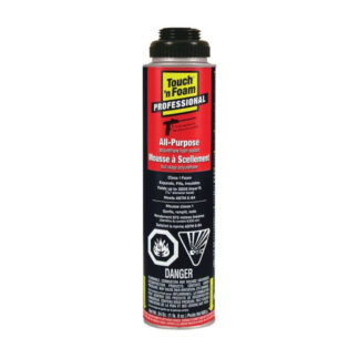 Touch 'n Foam 4004528730 680g Professional All-Purpose Polyurethane Foam Sealant - Cream