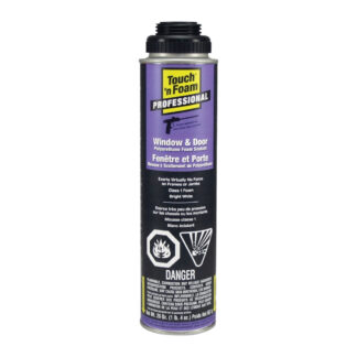 Touch 'n Foam 7565029700 566g Professional Window & Door Polyurethane Foam Sealant - White