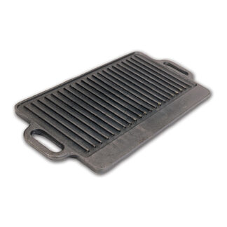 World Famous 1357 Iron Camping Griddle - Black