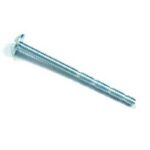 Reliable LTCBAZ8322MR Machine Screw, #8-32 Thread, 2 in L, Full Thread, Large Truss Head, Quadrex, Slotted Drive, Steel