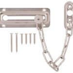ProSource 807277-SC-PS Chain Door Guard, 3-3/8 in L, 2 in W, 5-3/4 in H, Steel, Satin Nickel