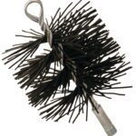 Imperial Polysweep BR0078 Round Chimney Brush, 7 in Dia Brush, Polypropylene Trim