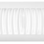 Imperial RG2146 Top Flat Floor Register, Polystyrene, White Sells in Quantity of 33
