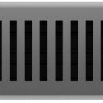 Imperial RG3443 Floor Register, Polystyrene, Gray, Granite