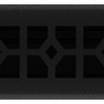 Imperial RG3473 Floor Register, Polystyrene, Black Iron