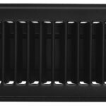 Imperial RG0145 Floor Register, Steel, Black, Powder-Coated