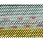 SENCO DA17EPBN Finish Nail, 1-1/2 in L, 15 Gauge, Steel, Bright Basic, Brad Head, Smooth Shank