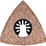 Genesis GAMT741 Triangular Oscillating Rasp, 3-1/8 in L