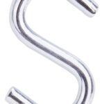 ProSource LR370 S-Hook, 30 lb Working Load, 0.169 in Dia Wire, Steel, Zinc Sells in Quantity of 20