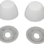ProSource PMB-475-3L Toilet Bolt Cap, For: Toilet