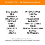 ProFIT 600360 Collated Nail, 2-3/8 in L, Stainless Steel, Bright, Round Head, Ring Shank