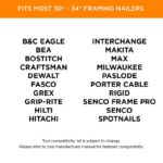 ProFIT 600352 Collated Nail, 2-3/8 in L, Stainless Steel, Hot-Dipped Galvanized, Round Head, Ring Shank