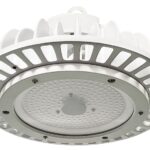 ETI HB Series 63802261 Round High-Bay Light, 120/277 V, 150 W, LED Lamp, 22,242 Lumens, 5000 K Color Temp