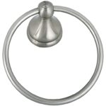 Boston Harbor L5060-13B-103L Towel Ring, 6 in Dia Ring, Wall Mounting