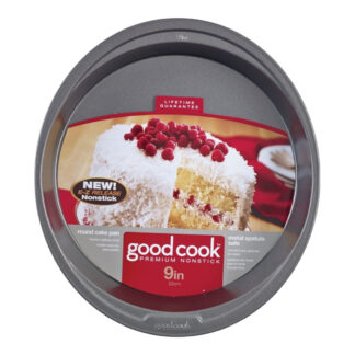 Goodcook® 04016 9" Steel Non-Stick Cake Pan