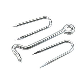 Onward 135XV 4" Heavy-Duty Steel Gate Hook & Staple - Zinc