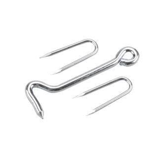 Onward 136XV 5" Heavy-Duty Steel Gate Hook & Staple - Zinc