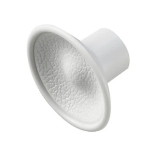 Onward 1425WR Plastic Bi-Fold Door Knob - White