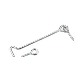 Onward 142XR 6" Steel Gate Hook & Eye, 2 Pack - Zinc