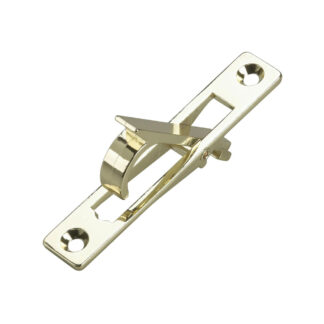 Onward 1475BR 0.75" x 3.89" Steel Pocket Door Edge Pull - Brass