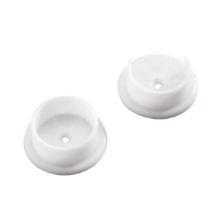 Onward 14PR 1-5/16" Plastic Closet Rod Support - White