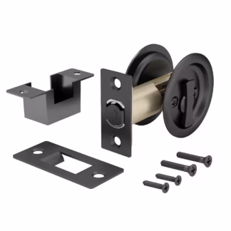 Onward 17RORB42R 2.45" Round Steel Privacy Pocket Door Pull - Oil-Rubbed Bronze