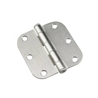 Onward 1820NBV 3" Full Mortise Steel Butt Hinge, 2 Pack - Brushed Nickel
