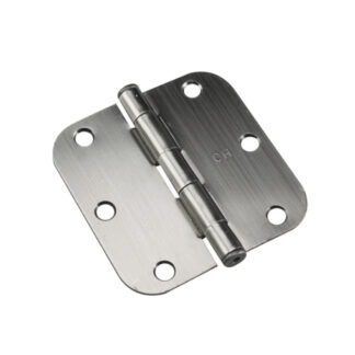 Onward 1821ANB 3-1/2" Full Mortise Steel Butt Hinge, 2 Pack - Antique Nickel