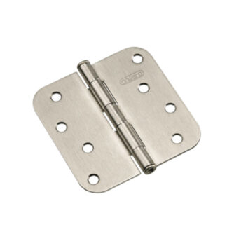 Onward 1822NBB 4" Full Mortise Steel Butt Hinge, 2 Pack - Brushed Nickel