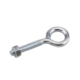 Onward 2107XB 2-1/2" x 1/4" Steel Eye Bolt with Nut - Zinc