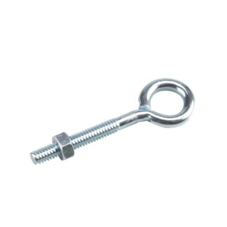 Onward 2108XBC 3" x 1/4" Steel Eye Bolt with Nut - Zinc