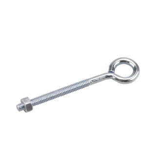 Onward 2109XB 4" x 1/4" Steel Eye Bolt with Nut - Zinc