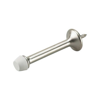 Onward 216NBR 3" Rigid Metal Door Stop, 2 Pack - Brushed Nickel