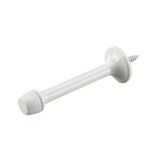 Onward 216WV 3" Rigid Metal Door Stop, 2 Pack - White